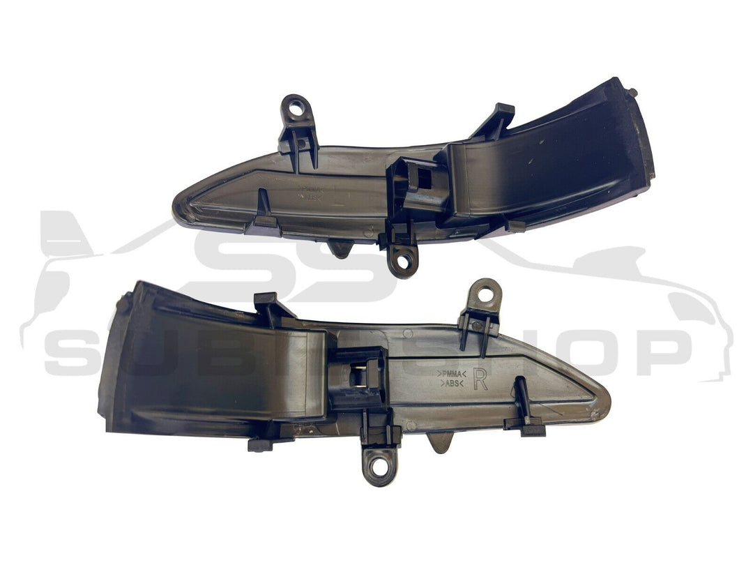 Smoked Black Sequential Side Mirror Indicators For Subaru Liberty Forester Outbk