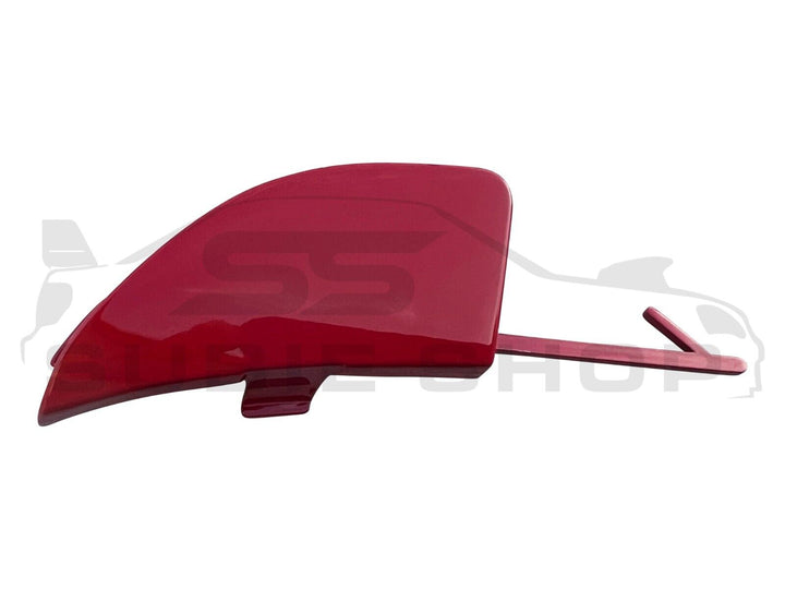 New GENUINE Toyota 86 2015 - 21 Front Bumper Bar Tow Hook Cap Cover Red M7Y