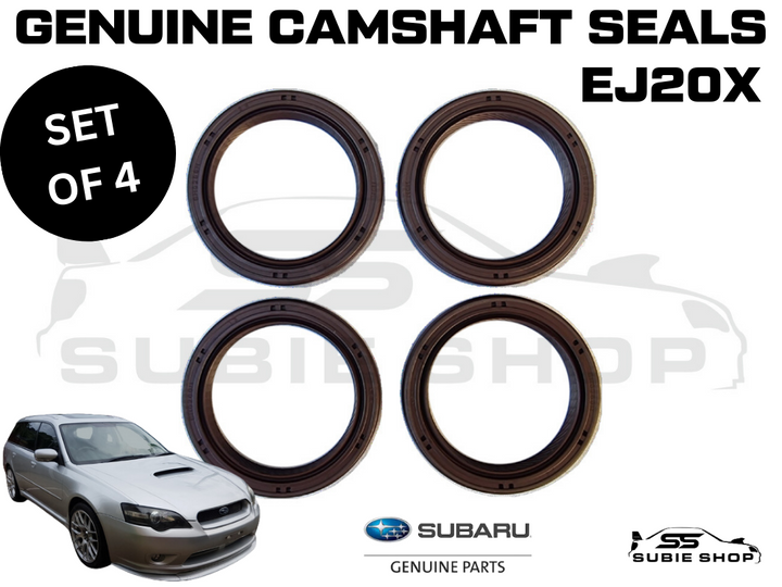 GENUINE OEM Subaru Liberty GT EJ20x 03 - 06 Engine Dual Cam Shaft Seals Seal Kit