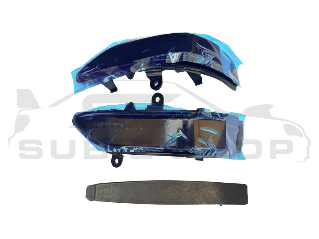 Smoked Black Sequential Side Mirror Indicators For Subaru Liberty Forester Outbk