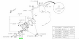 GENUINE OEM Subaru VA WRX STi 2014 - 2021 EJ257 Thermostat Coolant W Gasket Seal