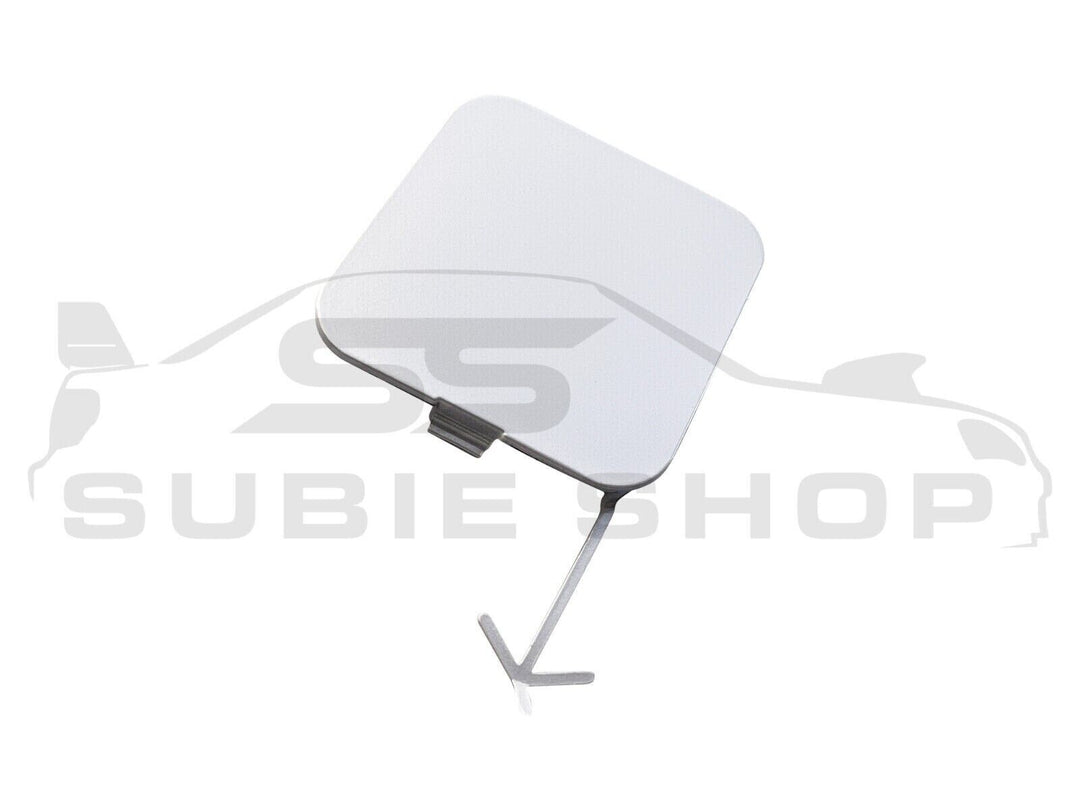 GENUINE Subaru Impreza 2012-16 GP GJ Rear Bumper Bar Tow Hook Cap Cover White 37