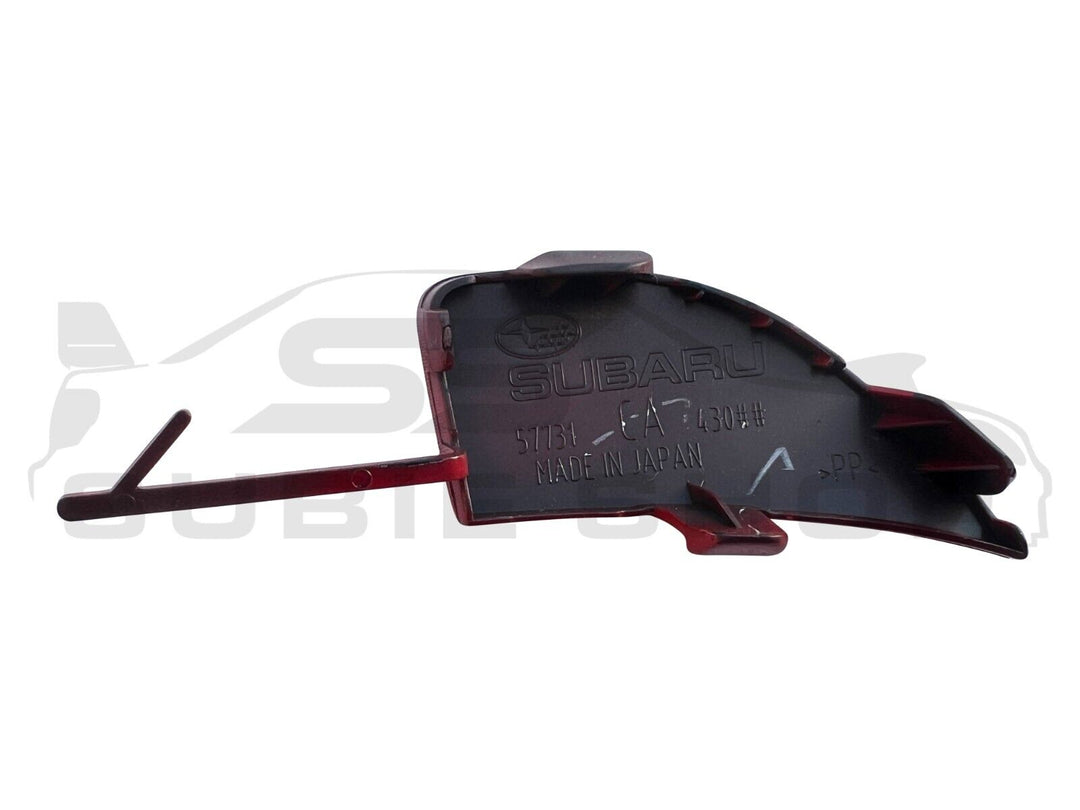 New GENUINE Toyota 86 2015 - 21 Front Bumper Bar Tow Hook Cap Cover Red M7Y