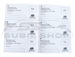 GENUINE Subaru WRX STi 15-17 VA Factory Owners Manual Log Book Wallet Set Pouch