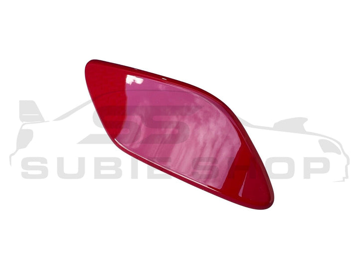 New Genuine Headlight Washer Cap Cover 08 - 10 Subaru Impreza G3 WRX STi RH Red