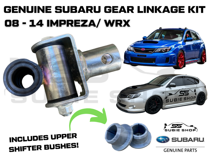 GENUINE 08 - 14 Subaru Impreza / WRX G3 GH Gear Shift Knuckle Joint Bushes Kit