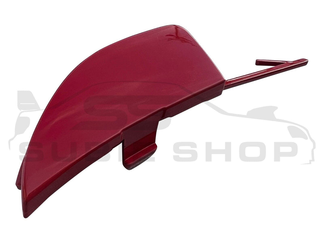 New GENUINE Toyota 86 2015 - 21 Front Bumper Bar Tow Hook Cap Cover Red M7Y