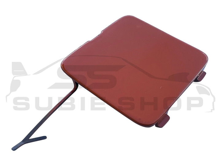 New GENUINE Subaru XV GT 17-22 Rear Bumper Bar Tow Hook Cap Cover Red Orange PAK