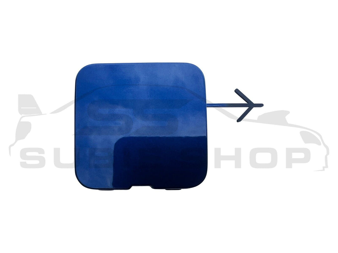 GENUINE Subaru Outback BR 09 - 14 Rear Bumper Bar Tow Hook Cap Cover Blue E8H