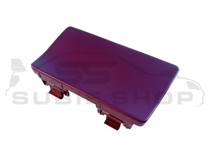 New GENUINE Subaru XV GP 12 -16 Rear Bumper Bar Tow Mid Cap Cover Red Maroon H2Q