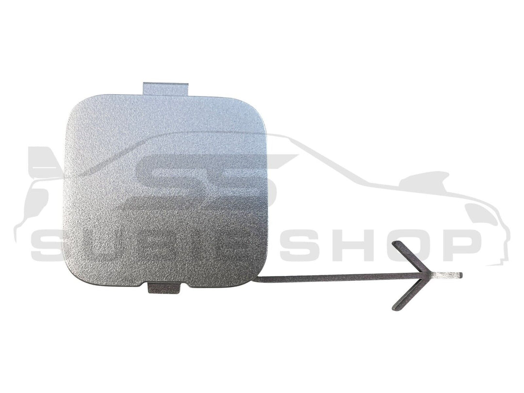 GENUINE Subaru VA WRX Sti 2015 -21 Rear Bumper Bar Tow Hook Cap Cover Silver G1U