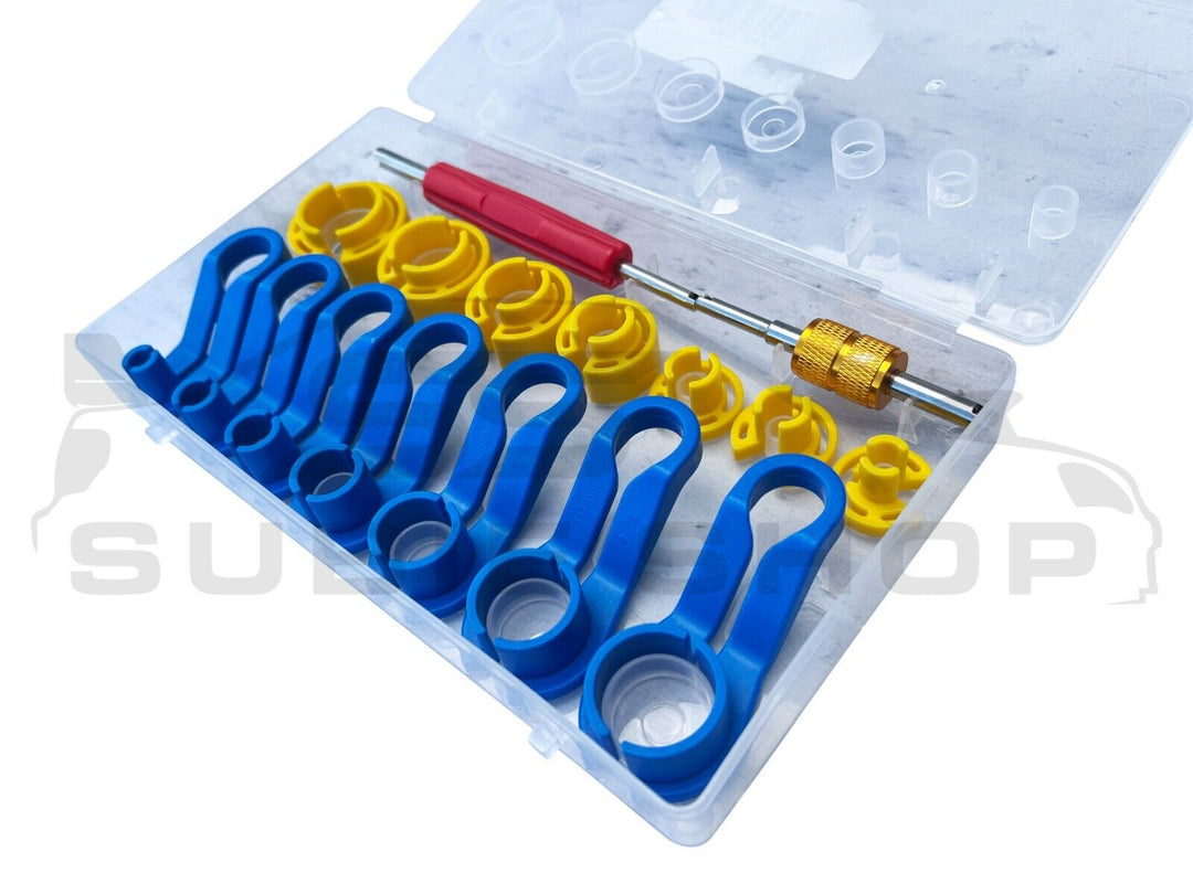 16Pce A/C Fuel Water Oil Line Hose Quick Removal Disconnect Release Tool Kit Set