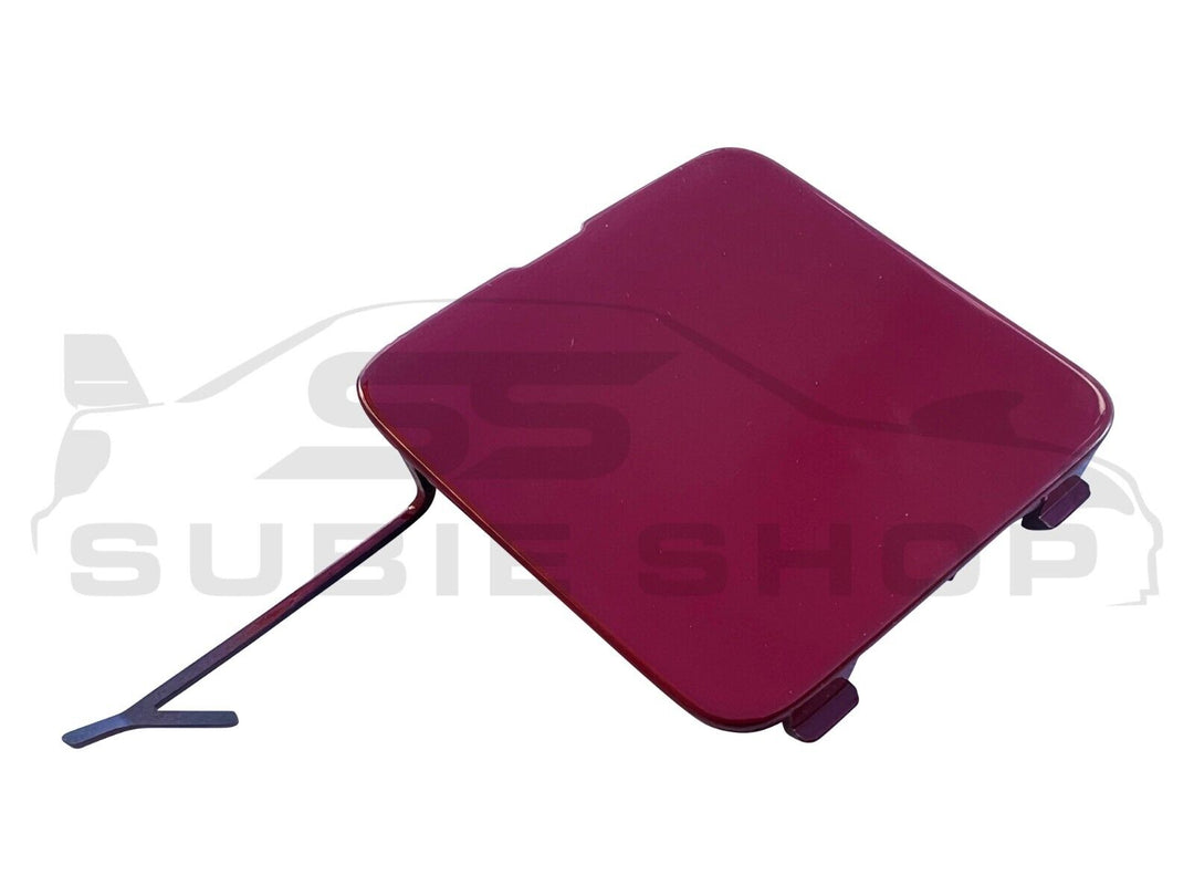 New GENUINE Subaru XV GT 17 - 22 Rear Bumper Bar Tow Hook Cap Cover Red M7Y