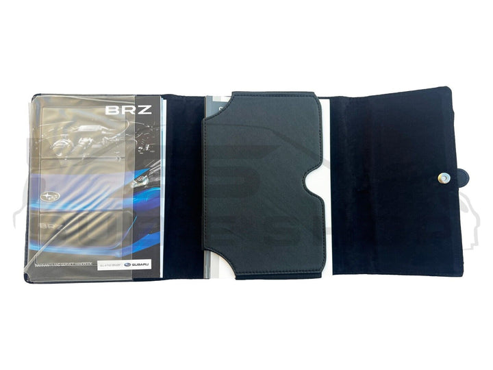 GENUINE Subaru BRZ 12-16 Factory Owners Manual Log Service Book Wallet Set Pouch