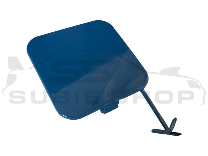 GENUINE Subaru XV 2012 - 2016 GP Rear Bumper Bar Tow Hook Cap Cover Blue M3Y