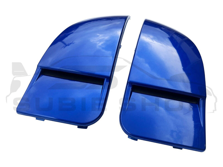 Front Bumper Bar Fog Light Covers For 03 - 05 Subaru Impreza WRX STi Blobeye GD