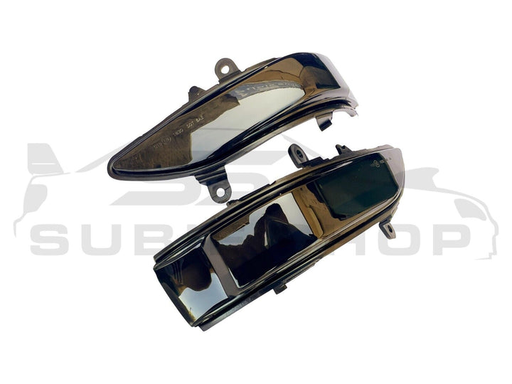 Smoked Black Sequential Side Mirror Indicators For Subaru Liberty Forester Outbk