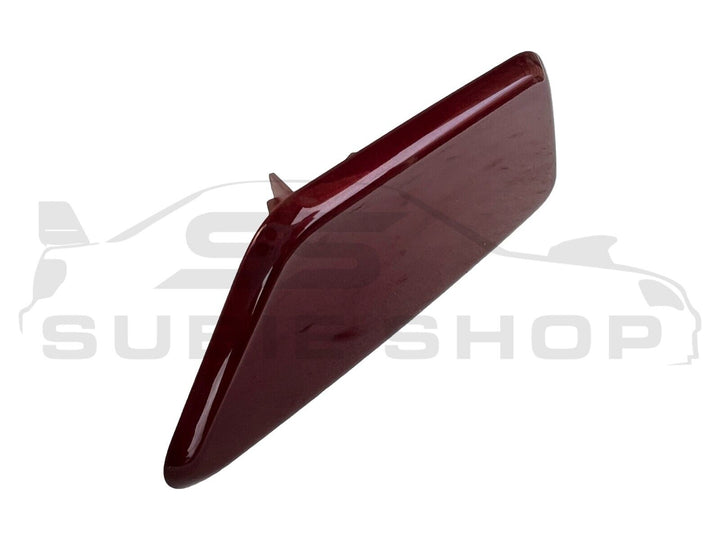 New Genuine Headlight Washer Cap Cover 09 -11 Subaru Liberty Maroon Red H2Q Left