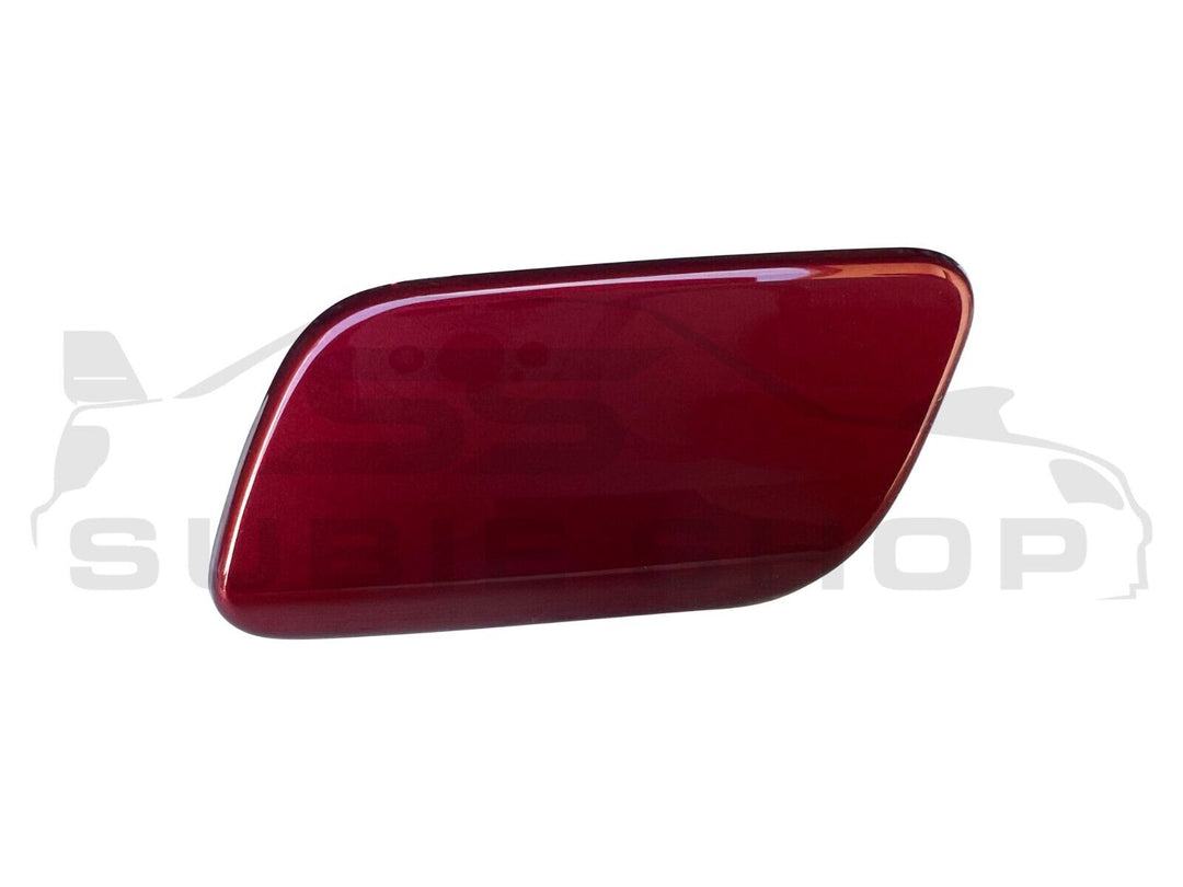 Genuine Headlight Washer Cap Cover 2016 - 18 Subaru Forester SJ XT Left Red H2Q