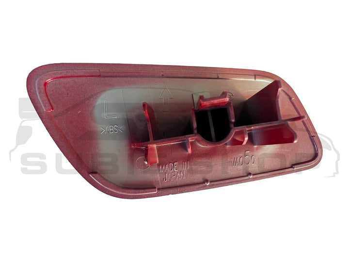 New Genuine Headlight Red Washer Cap Cover 17-21 Subaru Impreza VA WRX STi LH