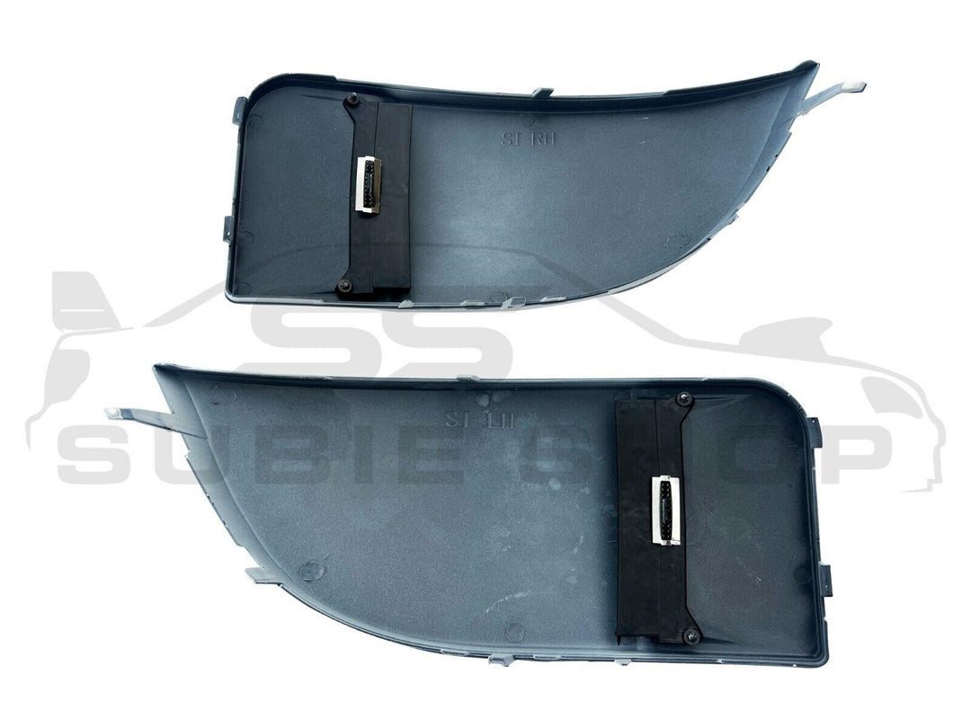 Front Bumper Bar Fog Light Covers For 03 - 05 Subaru Impreza WRX STi Blobeye GD