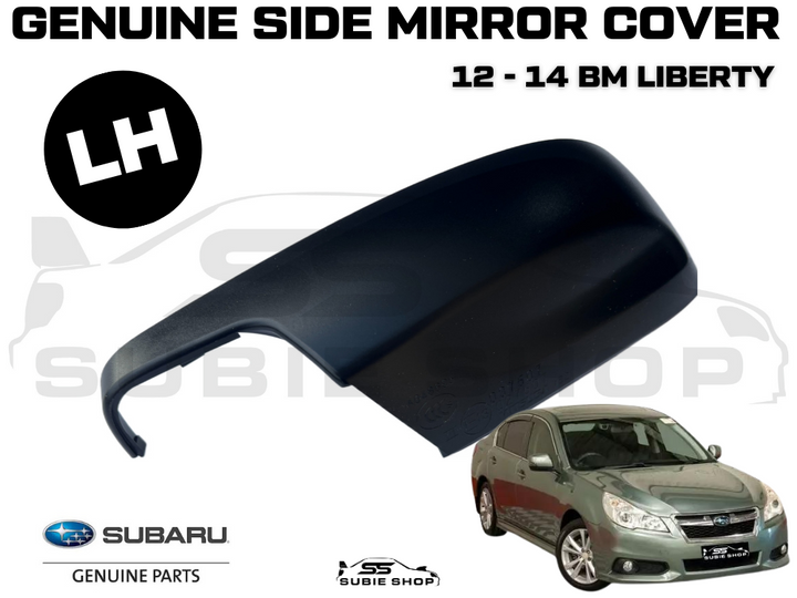 Genuine Subaru Liberty BM 2012 - 14 Left Passenger Side Mirror Cover Trim Panel