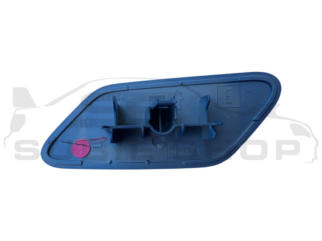 New GENUINE Subaru XV GT 17-20 Headlight Bumper Washer Cap Cover Right Blue J8U