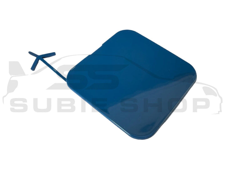 GENUINE Subaru XV 2012 - 2016 GP Rear Bumper Bar Tow Hook Cap Cover Blue M3Y