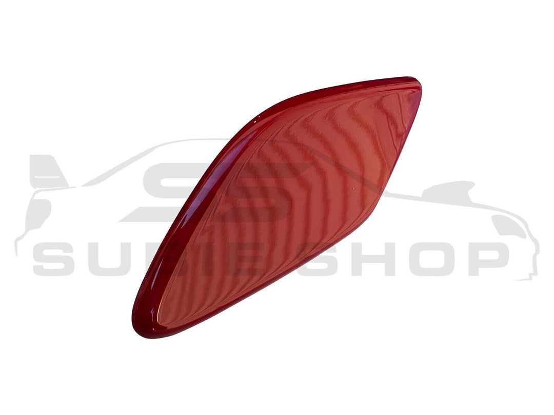 New Genuine Headlight Washer Cap Cover 08 - 10 Subaru Impreza G3 WRX STi LH Red