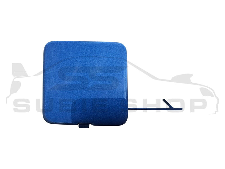 New GENUINE Subaru XV GT 17 - 22 Rear Bumper Bar Tow Hook Cap Cover Blue J8U