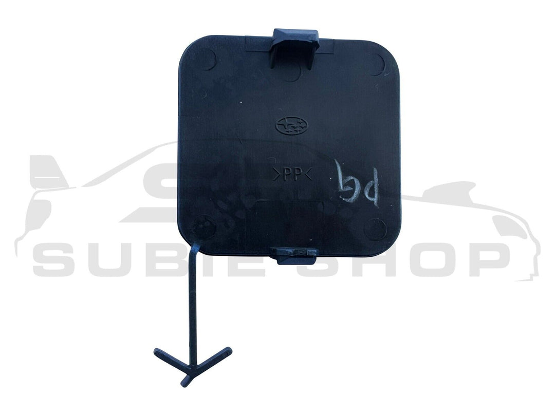 GENUINE Subaru Impreza 08 - 11 GH GE Rear Bumper Bar Tow Hook Cap Cover Blue O2C