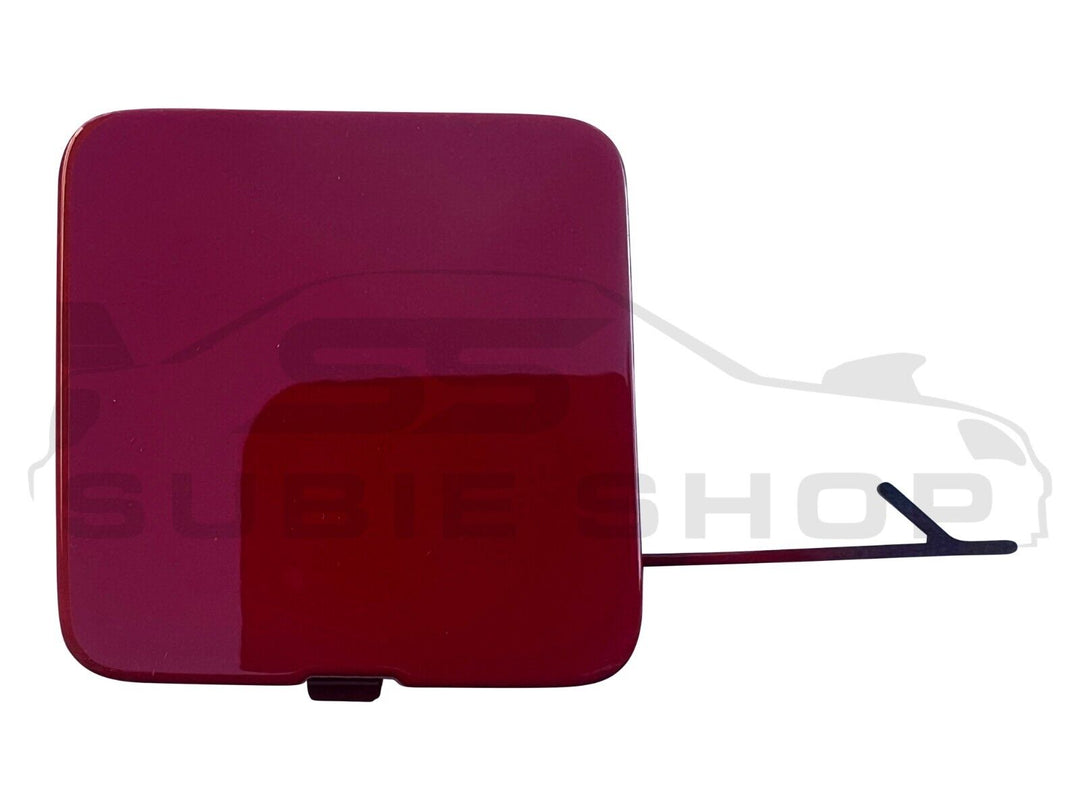 New GENUINE Subaru XV GT 17 - 22 Rear Bumper Bar Tow Hook Cap Cover Red M7Y