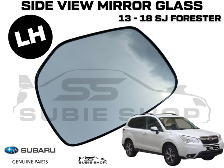 Genuine Subaru Forester SJ 2013 - 2018 Left Side View Mirror Glass Replacement