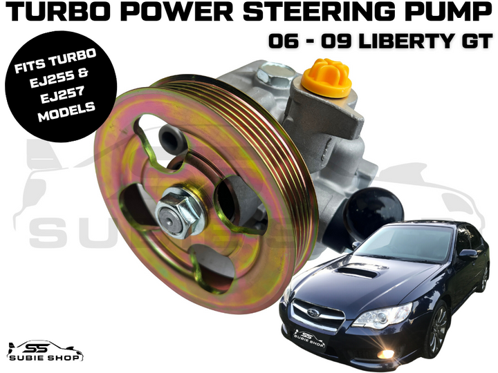 Power Steering Pump EJ255 2.5L for 2006 - 2009 Subaru Liberty Spec B GT Turbo