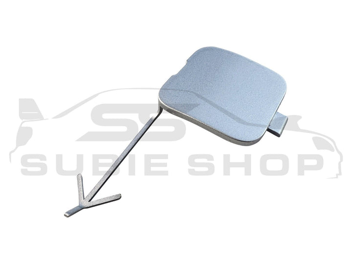 GENUINE Subaru VA WRX Sti 2015 -21 Rear Bumper Bar Tow Hook Cap Cover Silver G1U