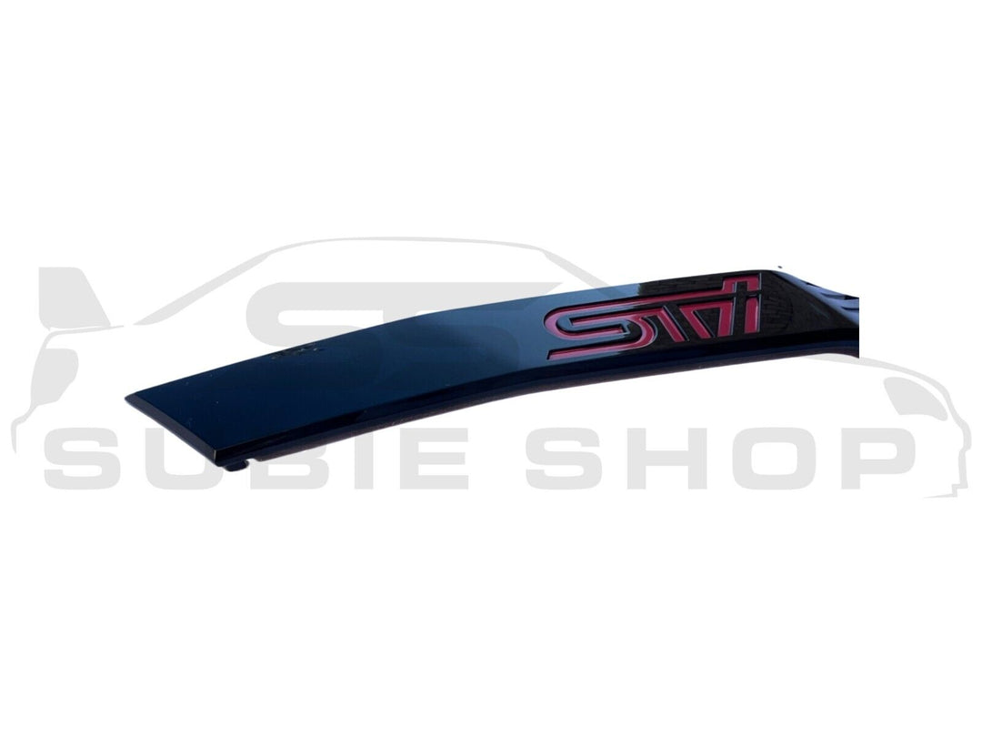 Genuine Subaru Impreza G3 WRX STi  2008 - 14 Front Guard Fender Badge Trim Left