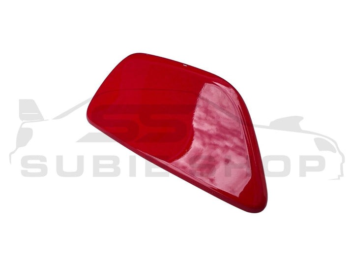 Genuine Headlight Washer Cap Cover 2011 - 14 Subaru Impreza G3 WRX STi RH Red