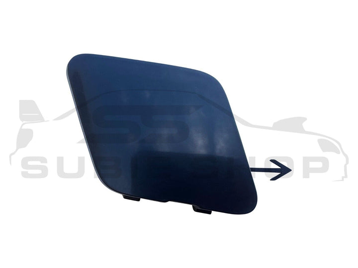 GENUINE Subaru Liberty 2012 - 14 Front Bumper Bar Tow Hook Cap Cover Matt Black