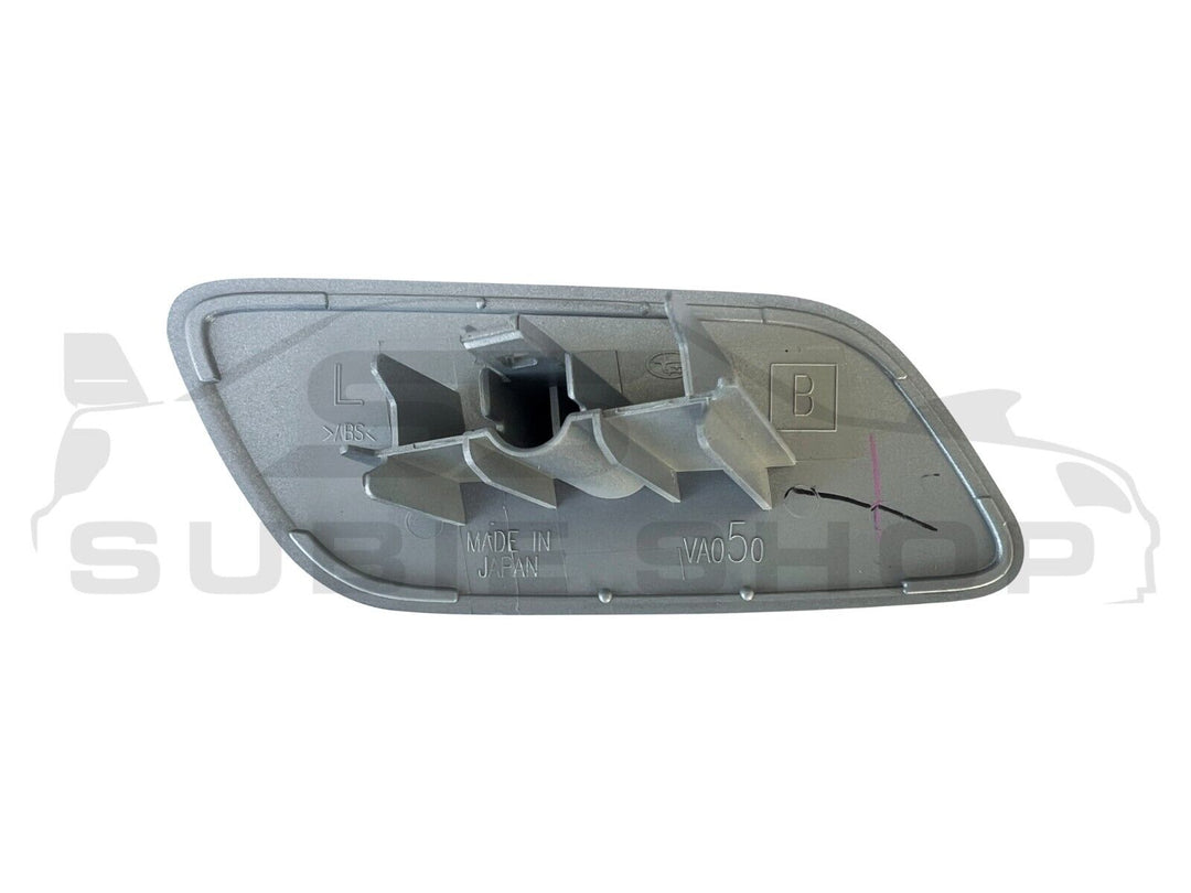 New Genuine Headlight Silver Washer Cap Cover 17-21 Subaru Impreza VA WRX STi LH