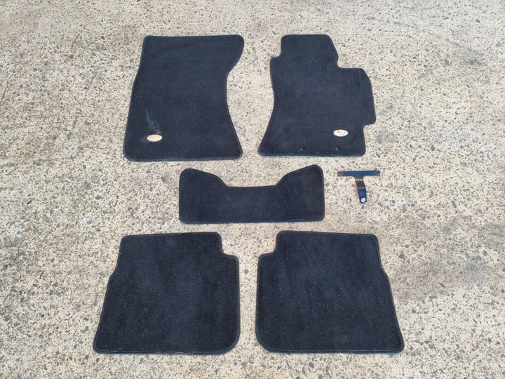 Genuine OEM Subaru Forester SH 2008 - 12 Set of 5 Floor Mats Mat Carpet Black