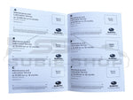 GENUINE Subaru WRX STi 17-21 VA Factory Owners Manual Log Book Wallet Set Pouch