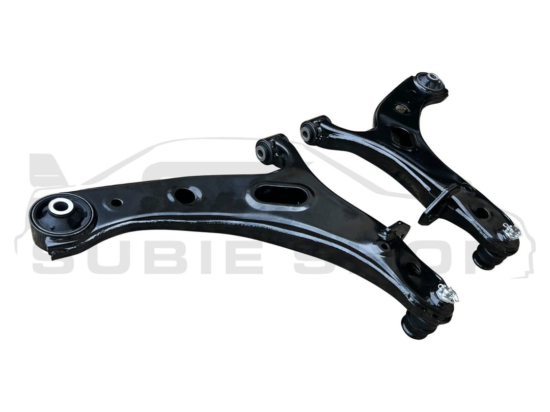 Front Lower Control Arms Pair Left Right Set Bush for 09 - 14 Subaru Outback BR