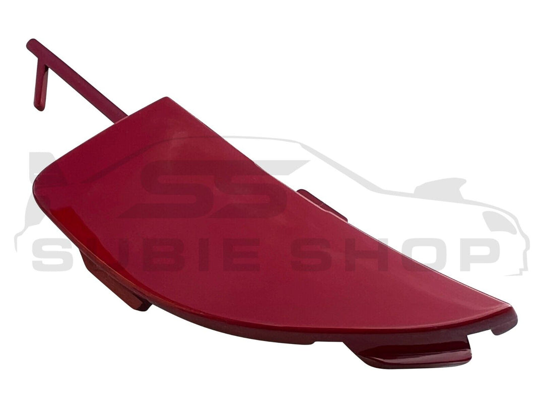 New GENUINE Toyota 86 2015 - 21 Front Bumper Bar Tow Hook Cap Cover Red M7Y