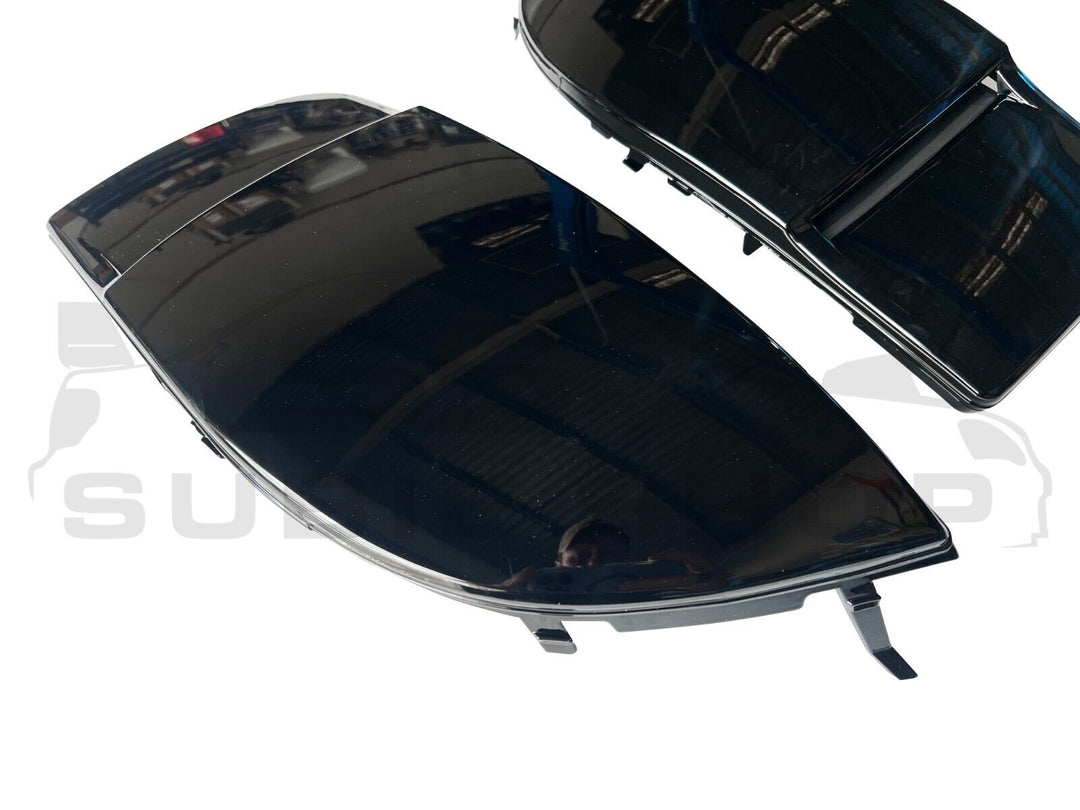 Front Bumper Bar Fog Light Covers For 03 - 05 Subaru Impreza WRX STi Blobeye 32J