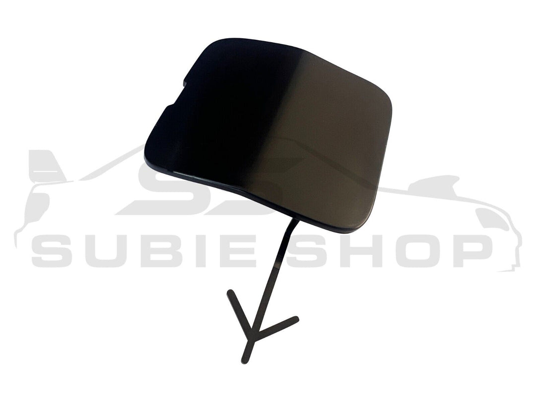 GENUINE Subaru Liberty Sedan 09-14 Rear Bumper Bar Tow Hook Cap Cover Matt Black