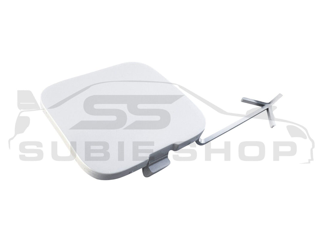 GENUINE Subaru VA WRX Sti 2015 - 21 Rear Bumper Bar Tow Hook Cap Cover White K1X