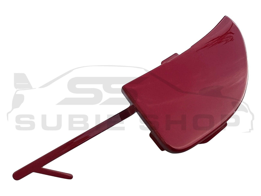 New GENUINE Toyota 86 2015 - 21 Front Bumper Bar Tow Hook Cap Cover Red M7Y