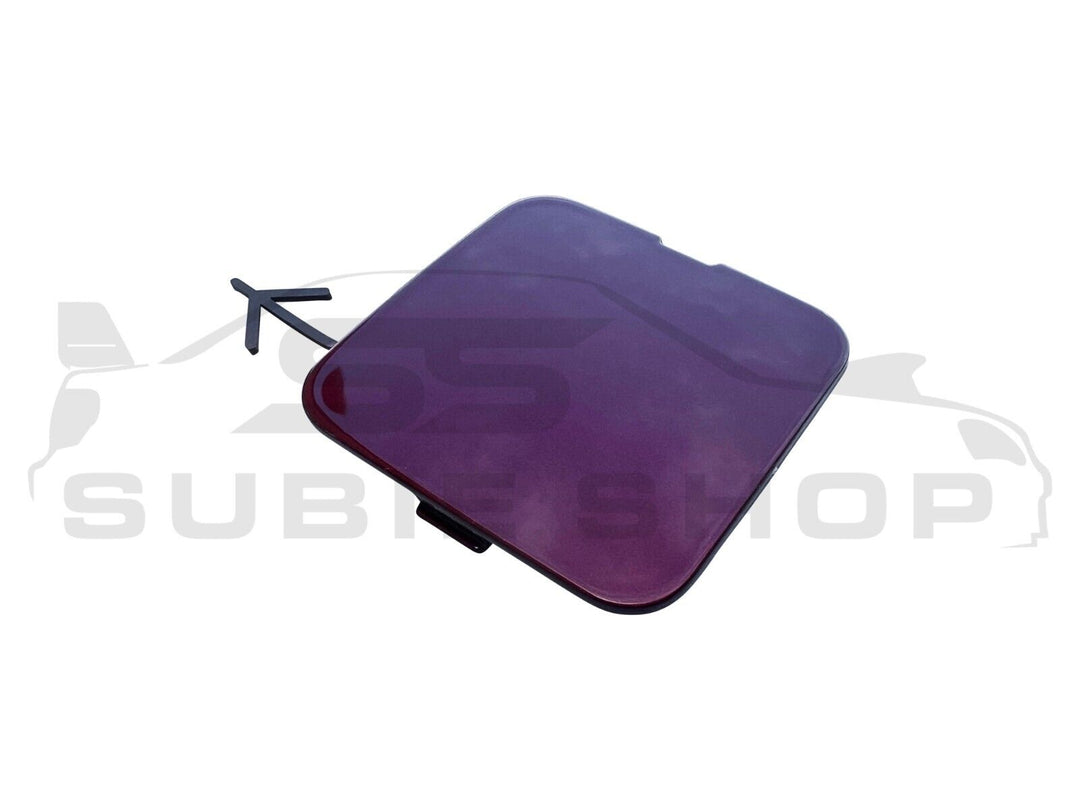 GENUINE Subaru Liberty Wagon 09 - 14 Rear Bumper Bar Tow Hook Cap Cover Red C6Z