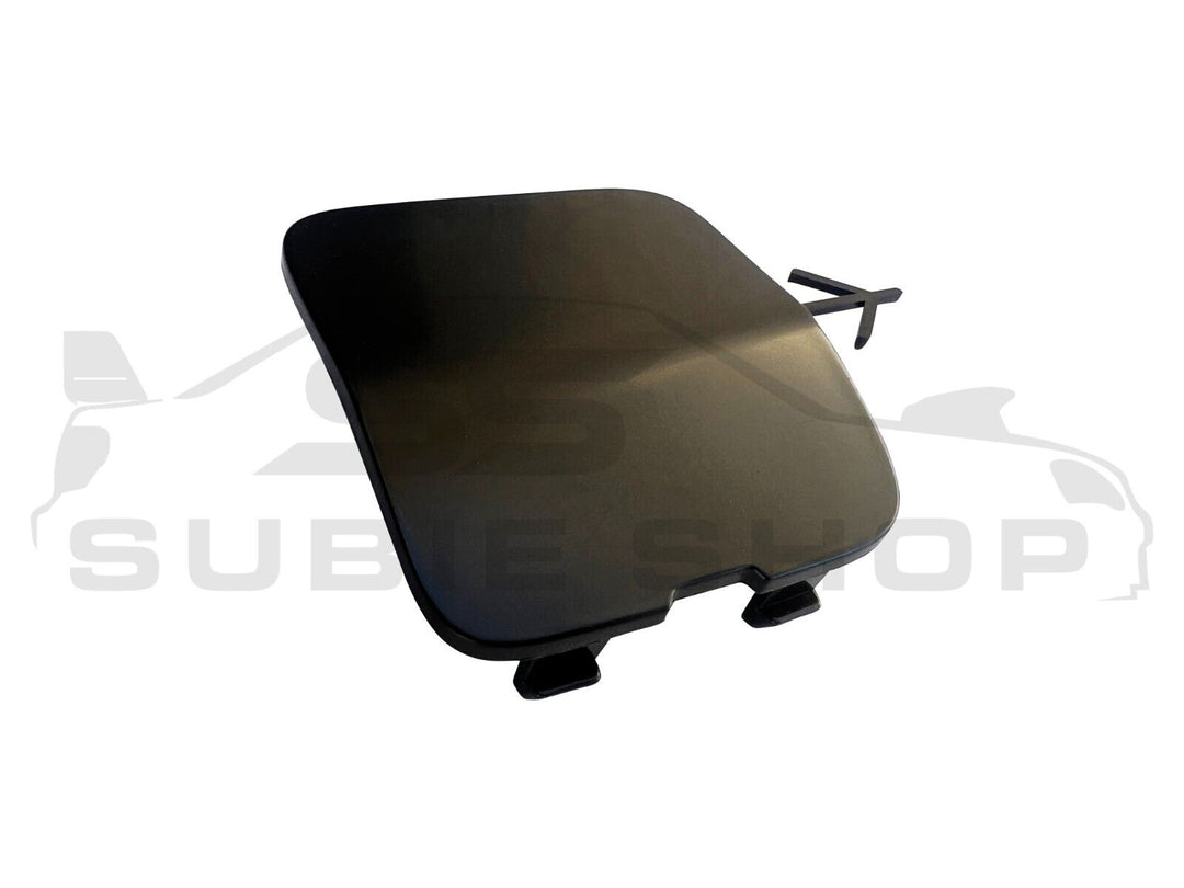 GENUINE Subaru Liberty Sedan 09-14 Rear Bumper Bar Tow Hook Cap Cover Matt Black