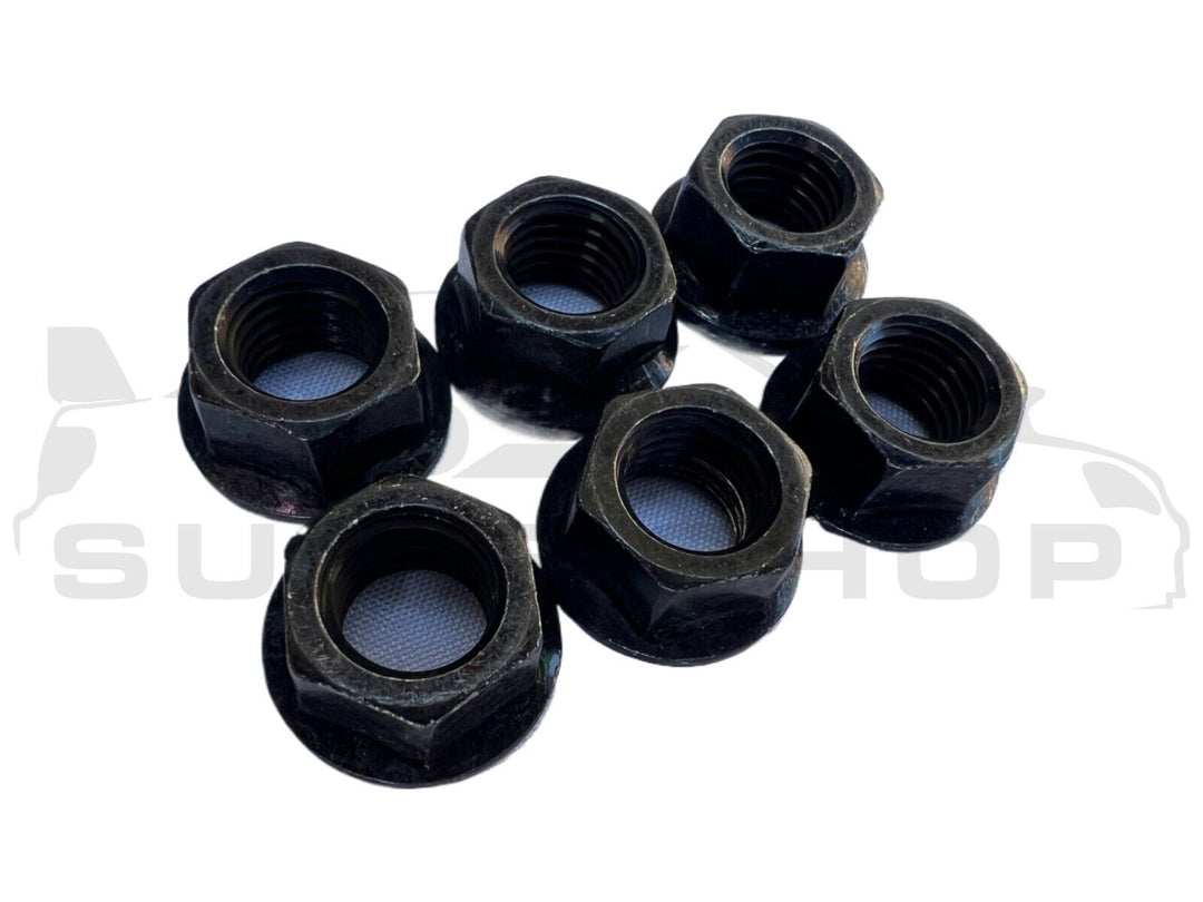 6 x GENUINE Subaru Liberty Forester Outback Impreza BRZ 86 XV Mount Nuts Spares